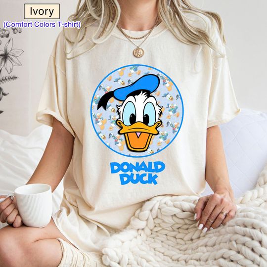 Donald Duck Shirt, Disney Shirt, Donald Duck T-Shirt, Disneyland T-Shirt