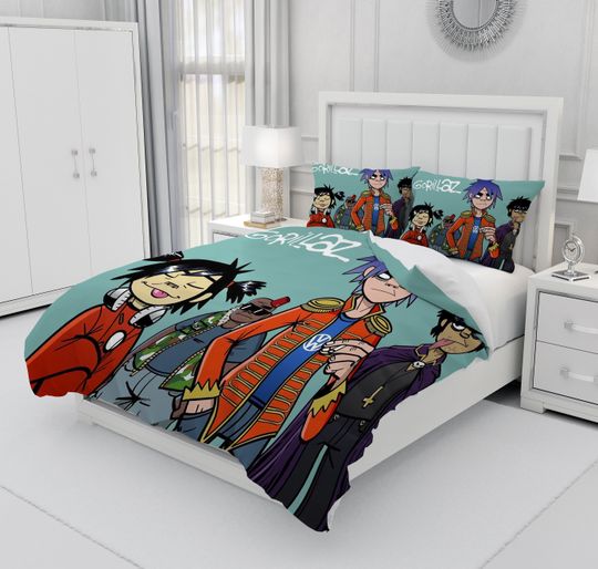 Gorillaz Bedding Set, Bedroom Decoration