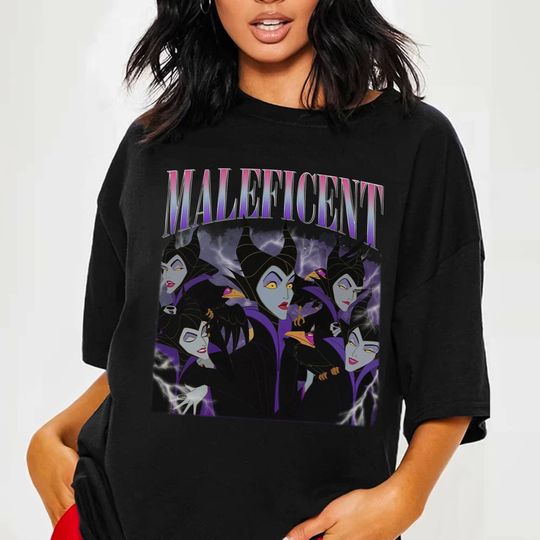 Vintage Maleficent Shirt | Bootleg Maleficent Villains Shirt | Cinde Maleficent Shirt | Magic Kingdom Shirt