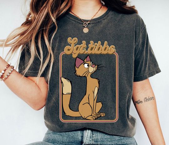 Sgt. Tibbs Vintage Y2k Style Shirt, 101 Dalmatians T-shirt
