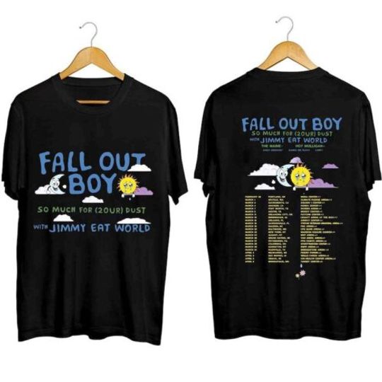 Fall Out Boy Tshirt, So Much (For) Stardust Tour 2024 Shirt, Gift For Fans