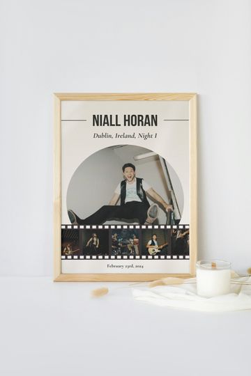 The Show Live On Tour Poster, Niall Horan Poster