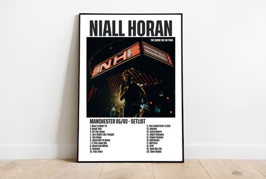 The Show Live On Tour Poster, Niall Horan Poster