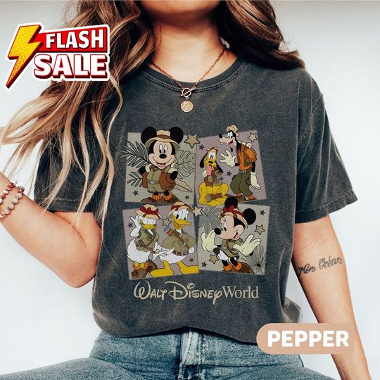 Disney Animal Kingdom  Shirt, Disney Mickey Safari Shirt