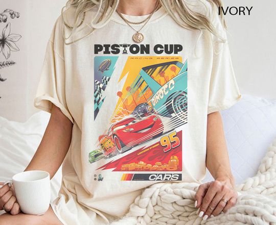 Retro Lightning McQueen Shirt, Piston Cup Shirt