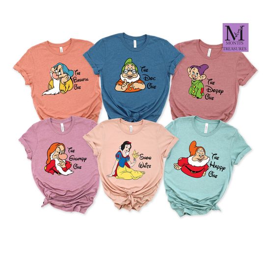 Snow White And The Seven Dwarfs, Disney Shirt, Vacation Shirt, Disneyland Shirt, Family Vacation Shirt