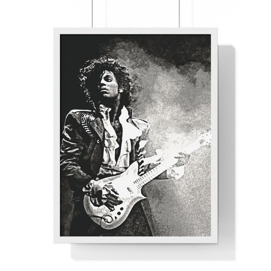 Prince Rogers Nelson Art - Rock Music Wall Design