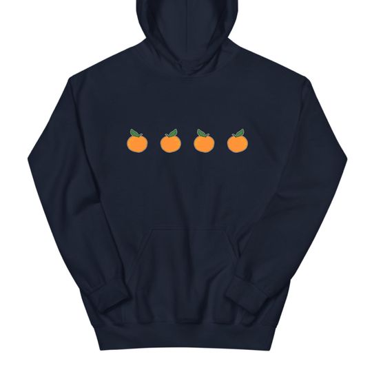 Orange Fruit Hoodie, Fruit Merch