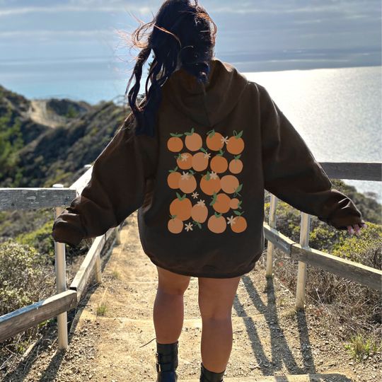 Orange Fruit Hoodie, Fruit Merch