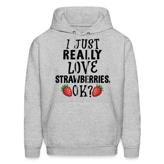 Strawberry Hoodie, Fruit Hoodie