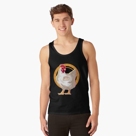 Yakuza 0 Nugget Manager Shirt and Sticker Tank Top