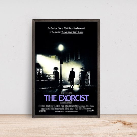 The Exorcist Movie Poster, Room Decor, Home Decor, Art Poster for Gift
