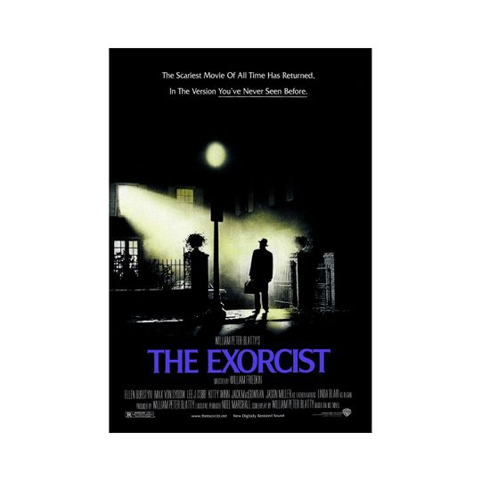The Exorcist Movie Poster Quality Glossy