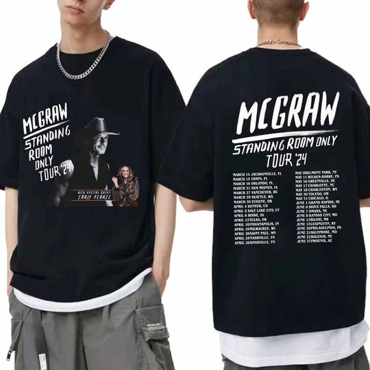 Tim McGraw 2024 Tour Standing Room Only Shirt
