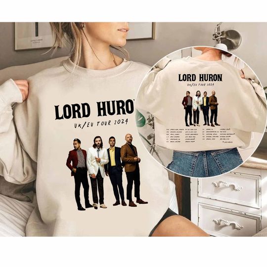 Lord Huron EU UK 2024 Tour Shirt, Lord Huron Band Fan Shirt