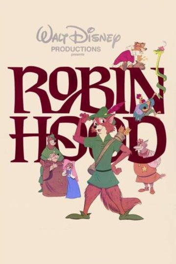 Disney Robin Hood (1973) Movie Poster