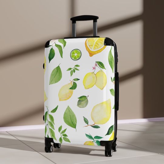 Lemon Theme Luggage, Fruit Merch