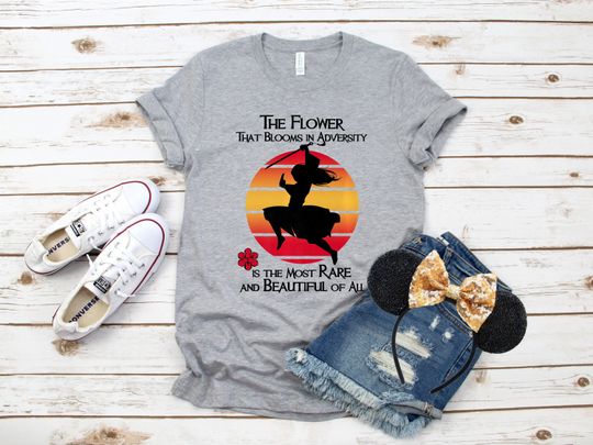 Mulan - Disney - The Flower That Blooms in Adversity T Shirt