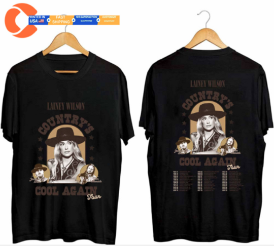 Wilson Lainey Again Cool 2024 Tour Double Sided Shirt