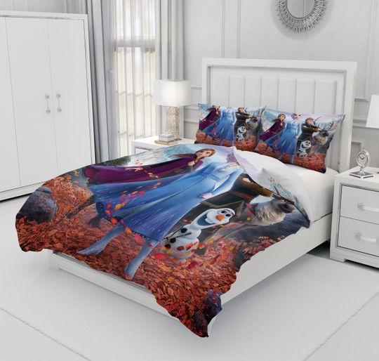 Discover Frozen, Bedding Three Piece Set