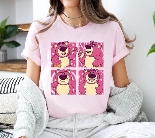 Disney Toy Story Lotso Portrait Boxes Shirt