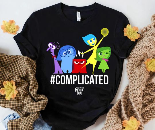 Discover Disney Inside Out Complicated Emotions Graphic T-Shirt