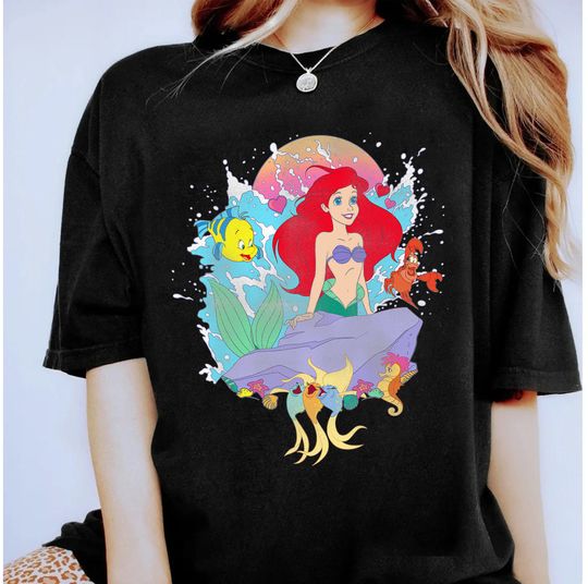Disney Ariel Princess The Little Mermaid Ariel Splash Shirt