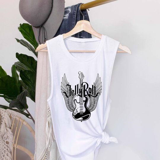 Discover Rock N Roll Unisex Tank Top, Vintage Rock Band, Music Concert Tank Top, Festival Shirt
