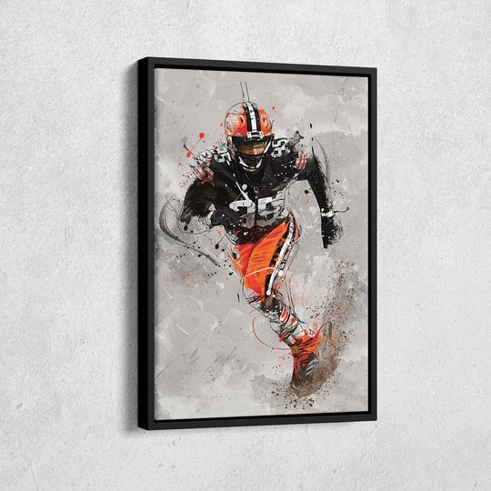 Myles Garrett Wall Decor Poster, American Football Player Poster