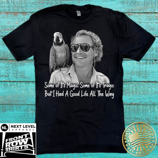 Jimmy Buffett "I Had A Good Life All The Way" T-Shirt
