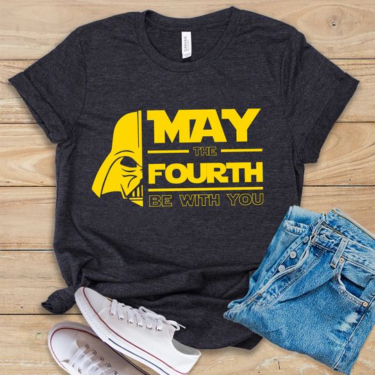 May The Fourth Be With You Shirt, May the 4th Shirt, Disney Star War Shirt
