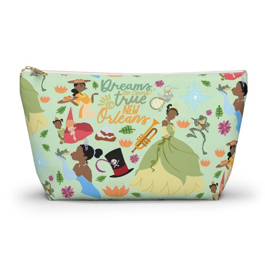 Disney Inspired Travel Toiletry Bag | Back to School Pencil Case Zip Up Pouch