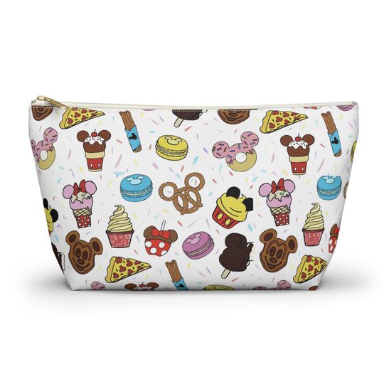 Disney Inspired Travel Toiletry Bag | Back to School Pencil Case Zip Up Pouch