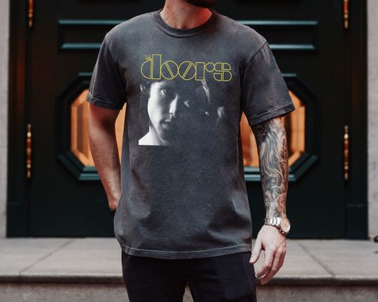 The Doors 1967 Album Cover T-Shirt on Vintage