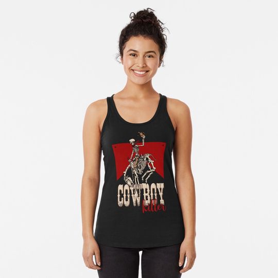 Cowboy Killer Racerback Tank Top