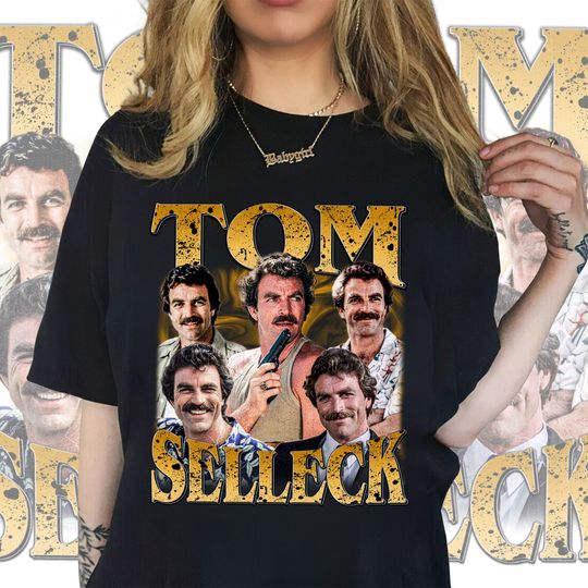 Retro Tom Selleck Shirt-Tom Selleck Tshirt,Tom Selleck T-shirt,Tom Selleck T shirt
