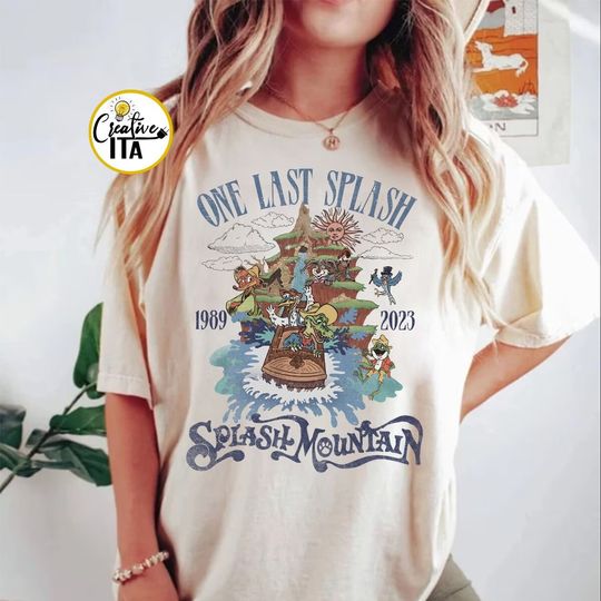 Disney Splash Mountain T-Shirt, Disney Mountain Shirt, Magic Kingdom Shirt, Disney Vacation T-Shirt