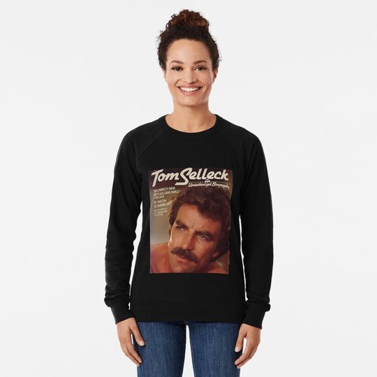 Magazines Tom Selleck Lightweight Sweatshirt