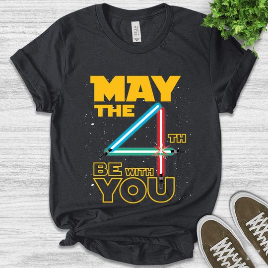 May the Fourth Be With You Shirt, May the 4th Shirt, Disney Star War Shirt, Star Wars Day, Galaxys Edge Shirt, Disney Group Shirt B-04022318