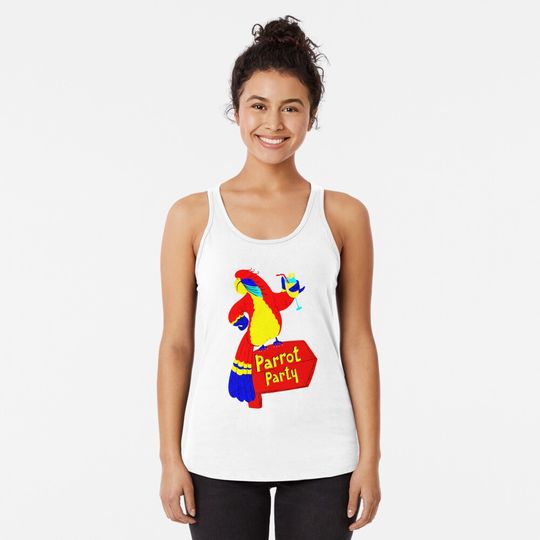 The Most Popular By Jimmy Buffett Racerback Tank Top
