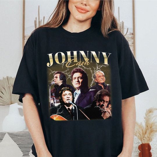 Johnny Cash Vintage Shirt, Country Music T-Shirt