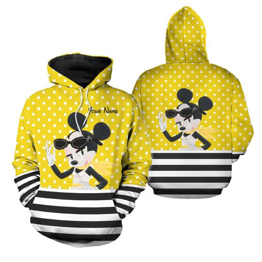 Personalized Mickey Mouse Disney Hoodie Leggings Set