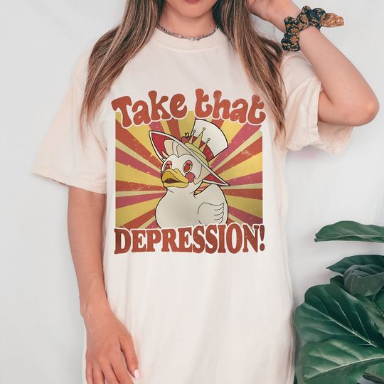 Take That Depression Duck Shirt, Hazbin Hotel Shirt