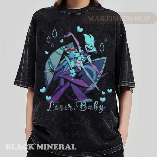Hazbin Hotel Shirt, Loser Baby Shirt, Angel Dust