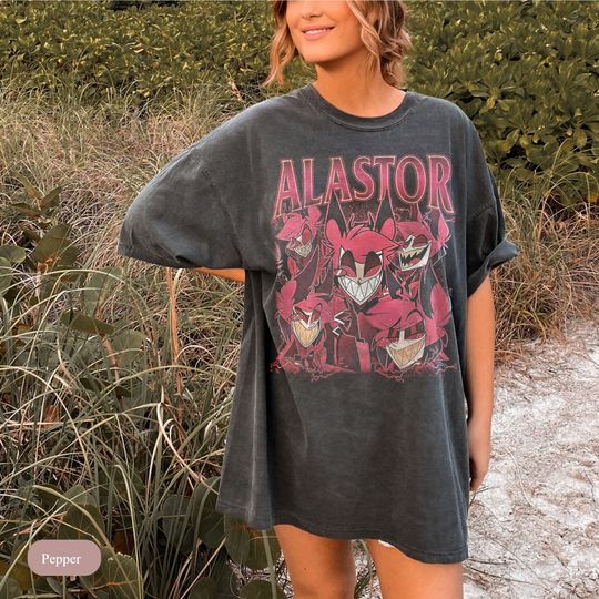 Limited Alastor Hazbin Hotel Vintage T-Shirt