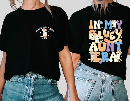 BlueyDad Cool Aunts Club Shirt, BlueyDad Shirt For Aunt