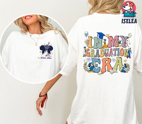 Customized Disneyland In My Graduation Era 2024 Shirt