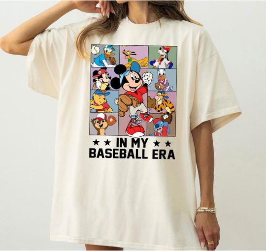 Discover In My Baseball Era Shirt, Disneyland Game Day Shirt