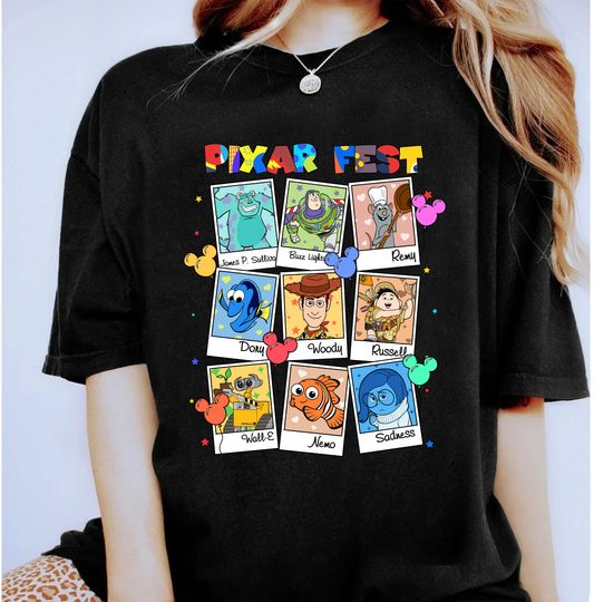 Disney Pixar Fest 2024 T-shirt, Inside Out Sadness T-shirt