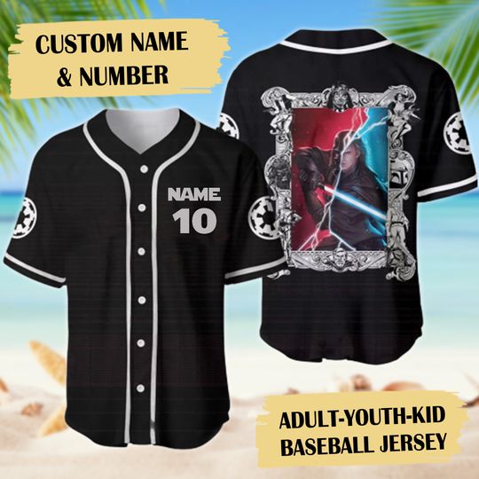 Command Baseball Jersey, Characters Baseball Jersey, Galaxy Jersey Shirt